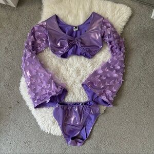 Daisydaydreamz purple butterfly rave set